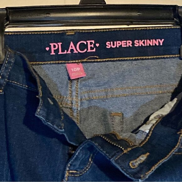 Children’s Place Super Skinny Girls Jeans size 10P - Picture 3 of 3